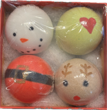 Holiday Bath Bomb Set/Charms Inside