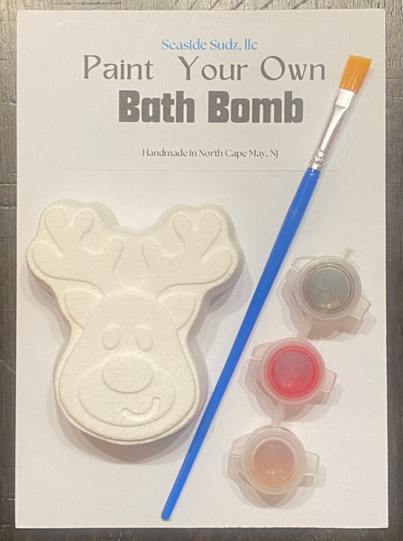 Paint Your Own Bath Bomb Kit
