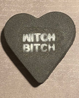 Witchy Conversation Heart Bath Bomb